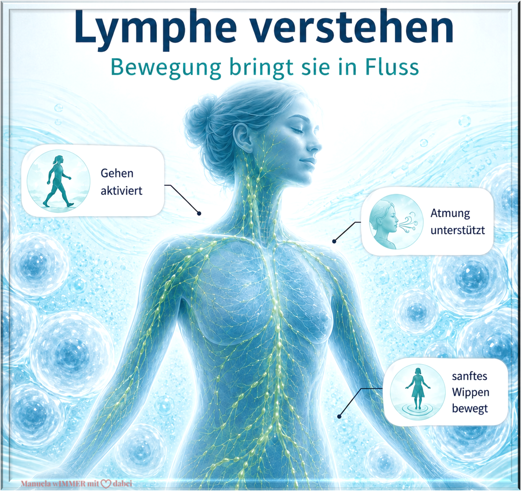 Lymphe verstehen – Bewegung, Atmung und sanfte Impulse unterstützen den Lymphfluss