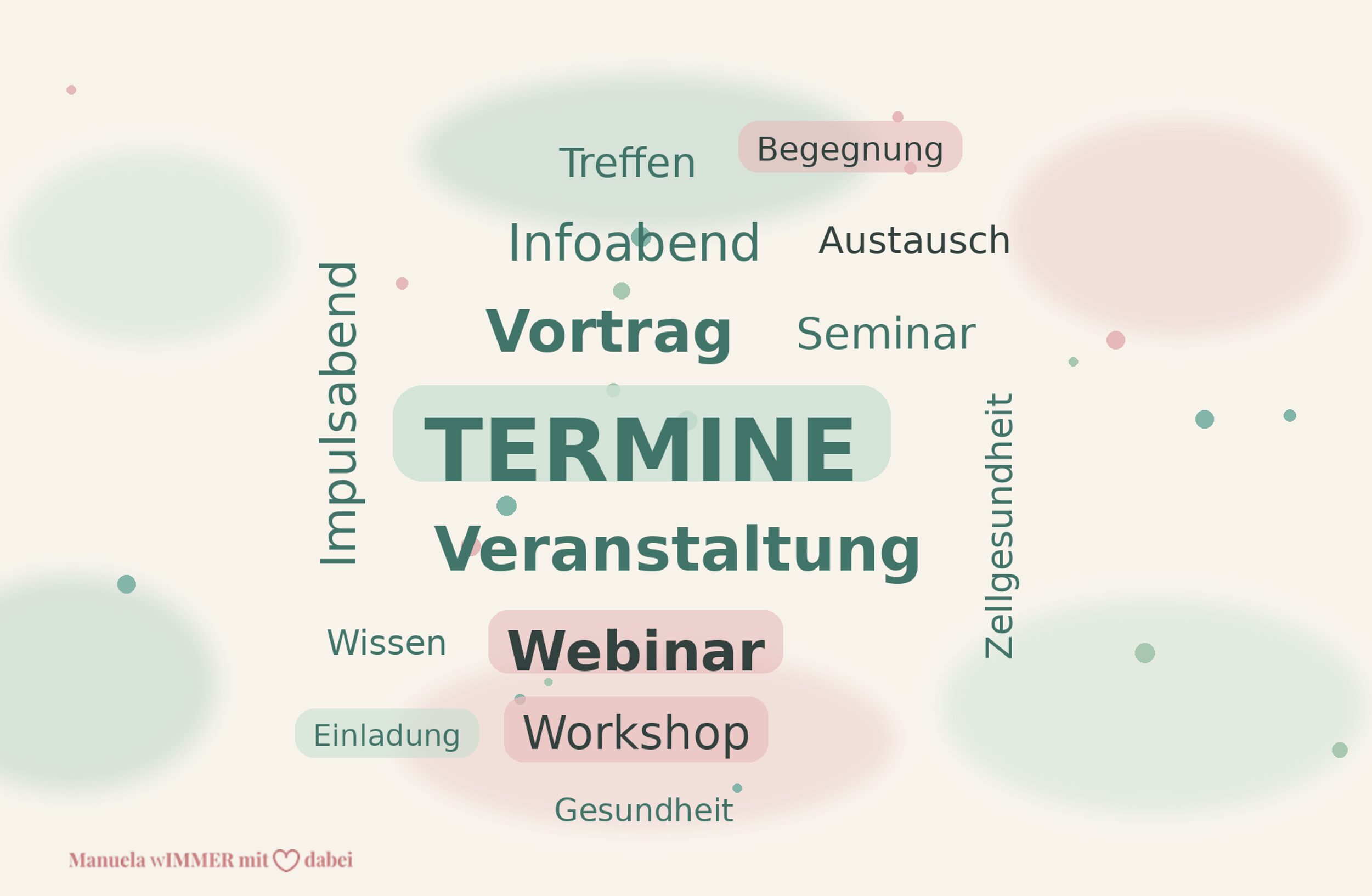 aktuelle Veranstaltungen, Webinare, Vorträge und besondere Begegnungsangebote rund um Zellgesundheit, Ernährung, Regulation und ganzheitliches Körperverständnis.