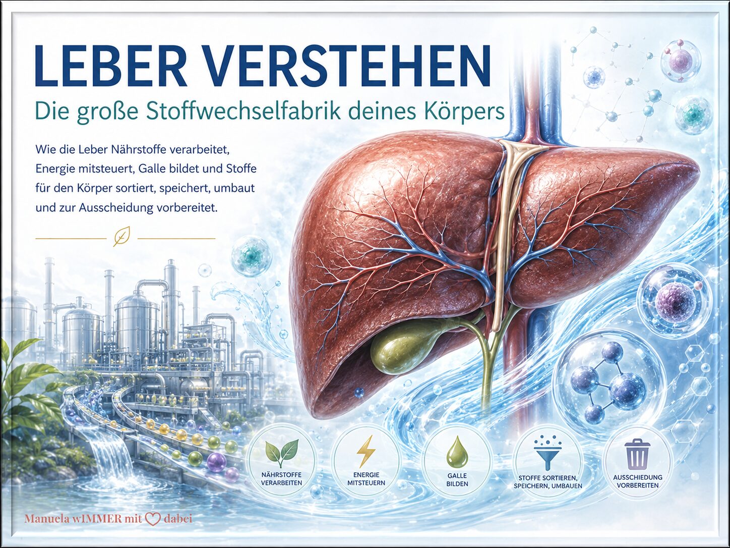 Leber verstehen – die große Stoffwechselfabrik des Körpers